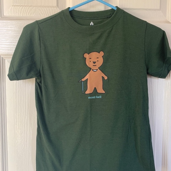 MontBell Kids T-Shirt Bear Small - Picture 2 of 6